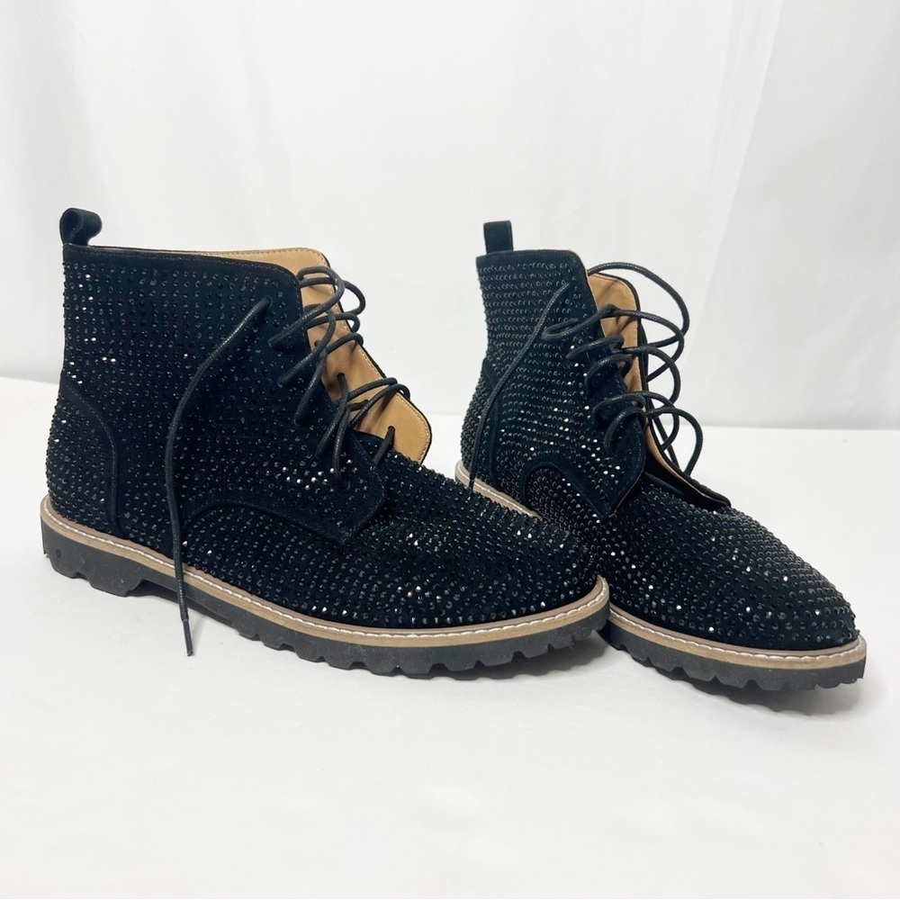 NEW without box L'Amour Des Pieds Raynelle Rhinestone Boots Size 7